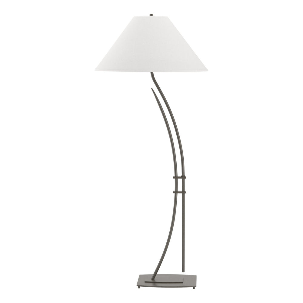 Hubbardton Forge - One Light Floor Lamp - Metamorphic - Dark Smoke- Union Lighting Luminaires Decor
