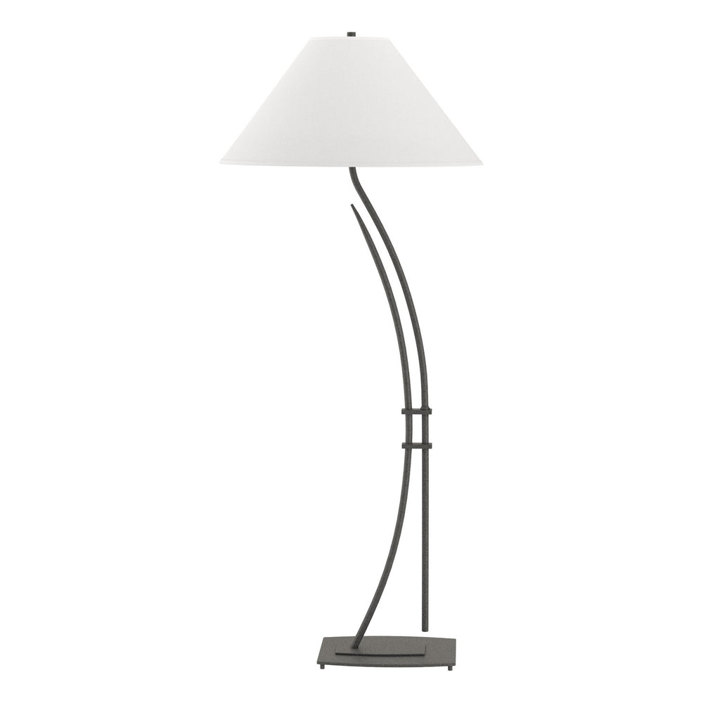 Hubbardton Forge - One Light Floor Lamp - Metamorphic - Natural Iron- Union Lighting Luminaires Decor