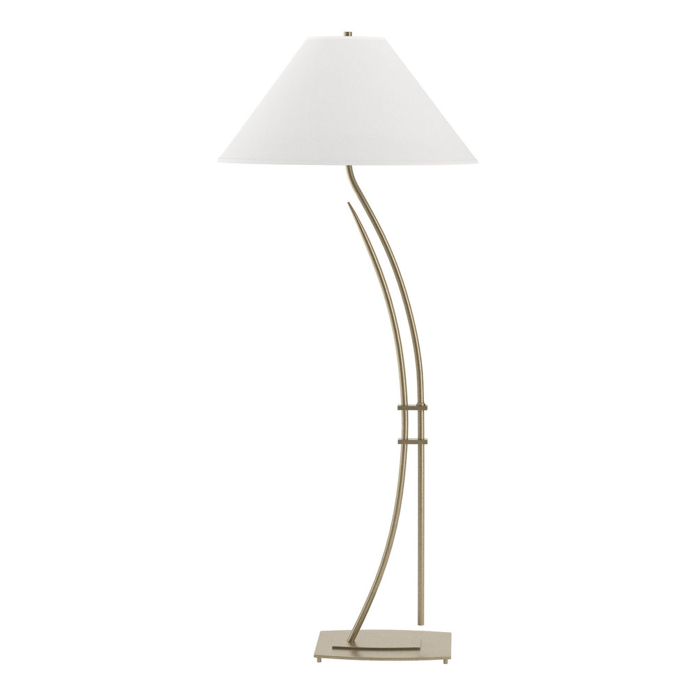 Hubbardton Forge - One Light Floor Lamp - Metamorphic - Soft Gold- Union Lighting Luminaires Decor
