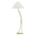 Hubbardton Forge - One Light Floor Lamp - Metamorphic - Modern Brass- Union Lighting Luminaires Decor