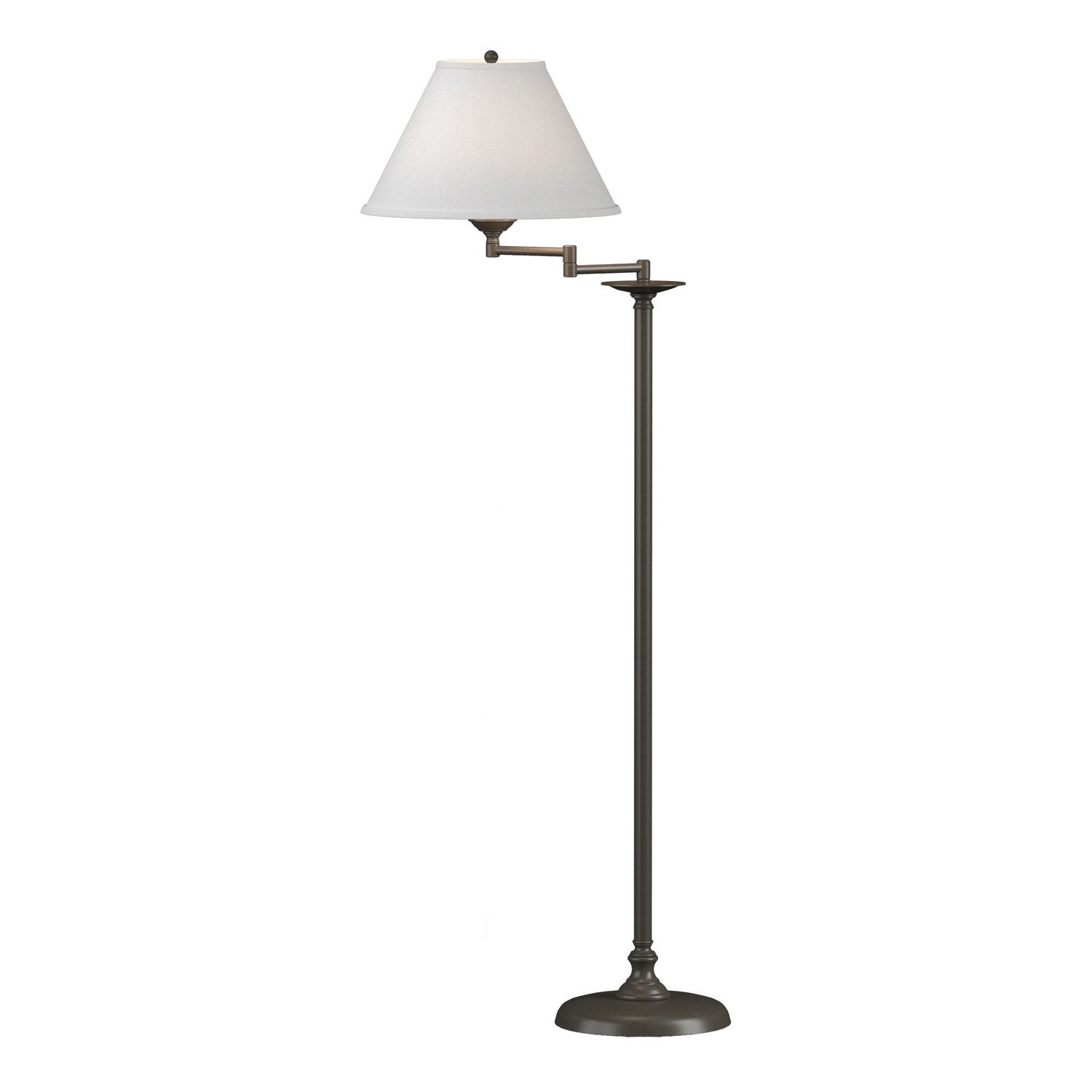 Hubbardton Forge - One Light Floor Lamp - Simple Lines - Dark Smoke- Union Lighting Luminaires Decor