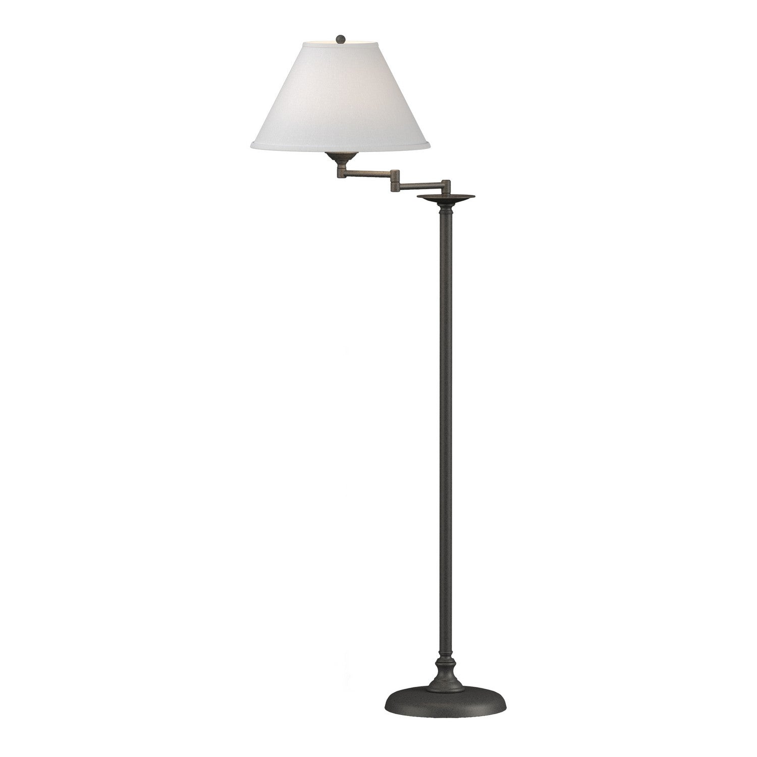 Hubbardton Forge - One Light Floor Lamp - Simple Lines - Natural Iron- Union Lighting Luminaires Decor