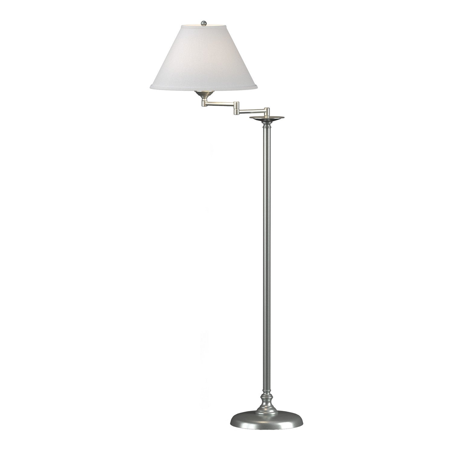 Hubbardton Forge - One Light Floor Lamp - Simple Lines - Vintage Platinum- Union Lighting Luminaires Decor