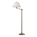 Hubbardton Forge - One Light Floor Lamp - Simple Lines - Soft Gold- Union Lighting Luminaires Decor