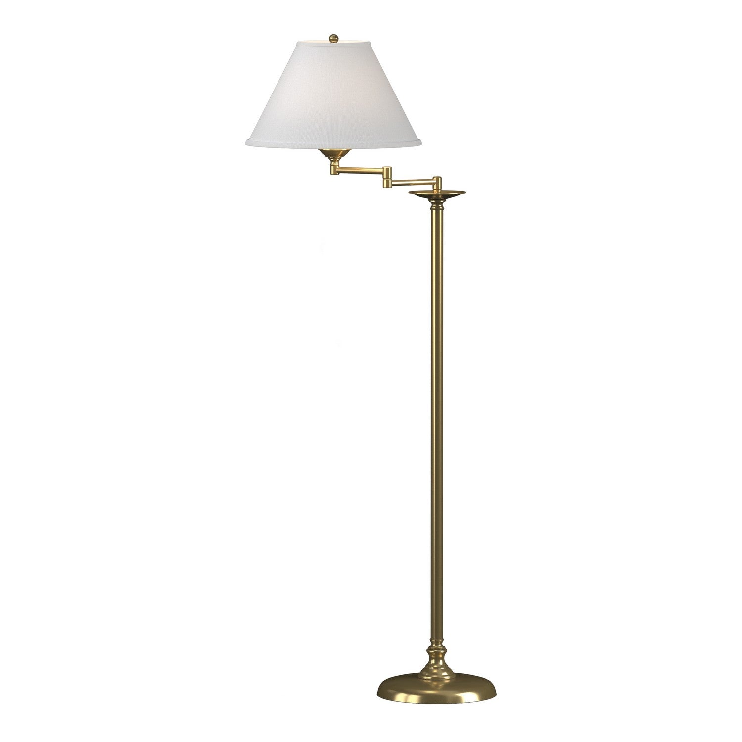 Hubbardton Forge - One Light Floor Lamp - Simple Lines - Modern Brass- Union Lighting Luminaires Decor