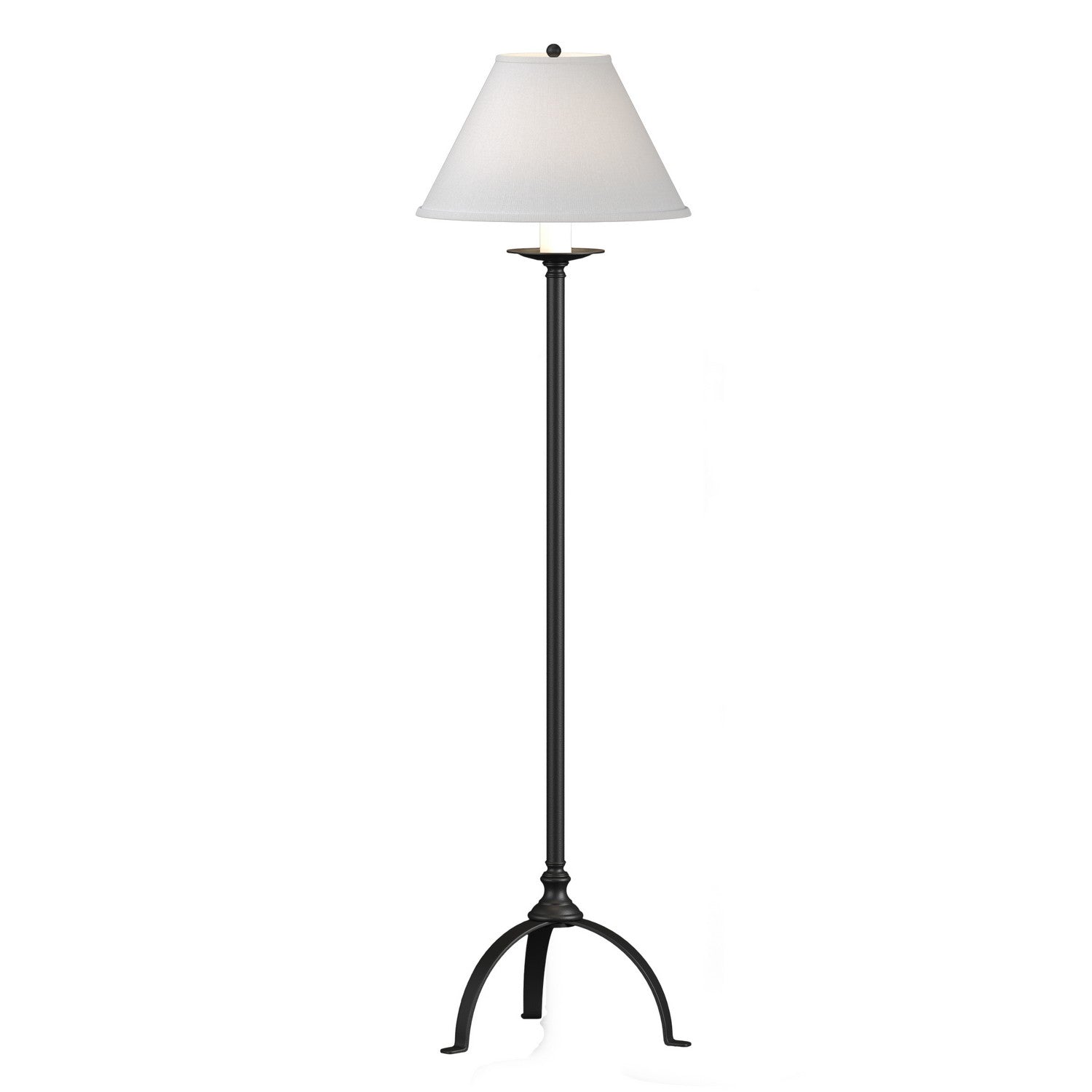 Hubbardton Forge - One Light Floor Lamp - Simple Lines - Black- Union Lighting Luminaires Decor