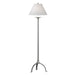 Hubbardton Forge - One Light Floor Lamp - Simple Lines - Vintage Platinum- Union Lighting Luminaires Decor