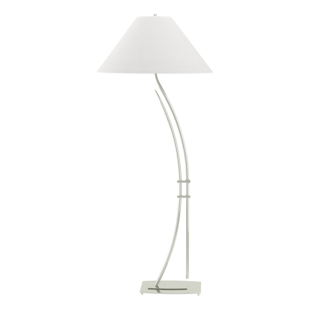Hubbardton Forge - One Light Floor Lamp - Metamorphic - Sterling- Union Lighting Luminaires Decor