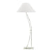 Hubbardton Forge - One Light Floor Lamp - Metamorphic - Sterling- Union Lighting Luminaires Decor