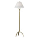 Hubbardton Forge - One Light Floor Lamp - Simple Lines - Modern Brass- Union Lighting Luminaires Decor