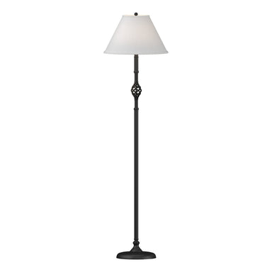 Hubbardton Forge - One Light Floor Lamp - Twist Basket - Black- Union Lighting Luminaires Decor