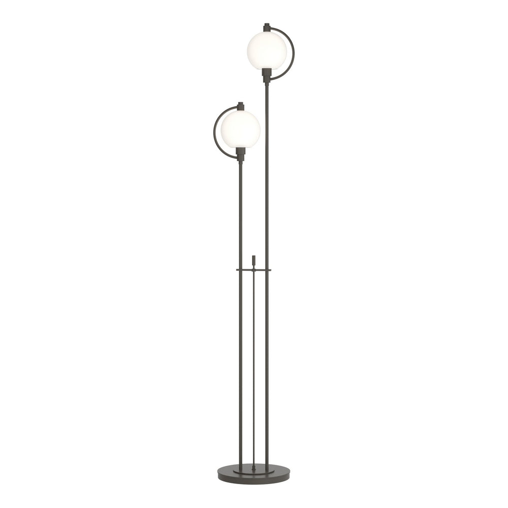 Hubbardton Forge - Two Light Floor Lamp - Pluto - Dark Smoke- Union Lighting Luminaires Decor