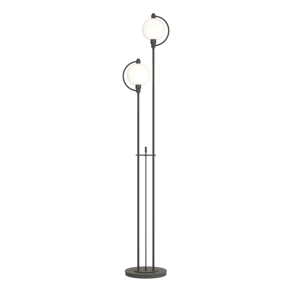 Hubbardton Forge - Two Light Floor Lamp - Pluto - Natural Iron- Union Lighting Luminaires Decor