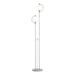 Hubbardton Forge - Two Light Floor Lamp - Pluto - Vintage Platinum- Union Lighting Luminaires Decor
