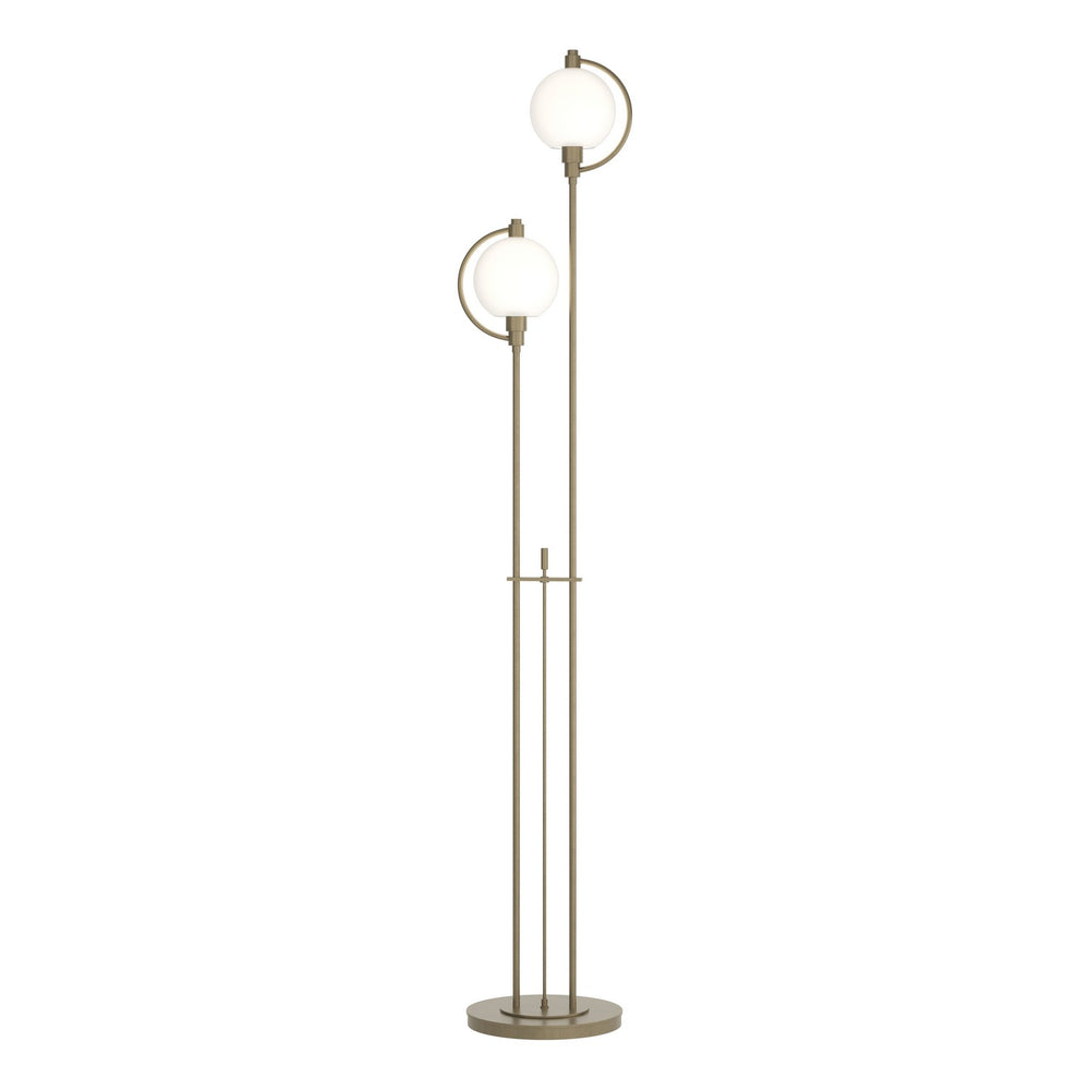 Hubbardton Forge - Two Light Floor Lamp - Pluto - Soft Gold- Union Lighting Luminaires Decor