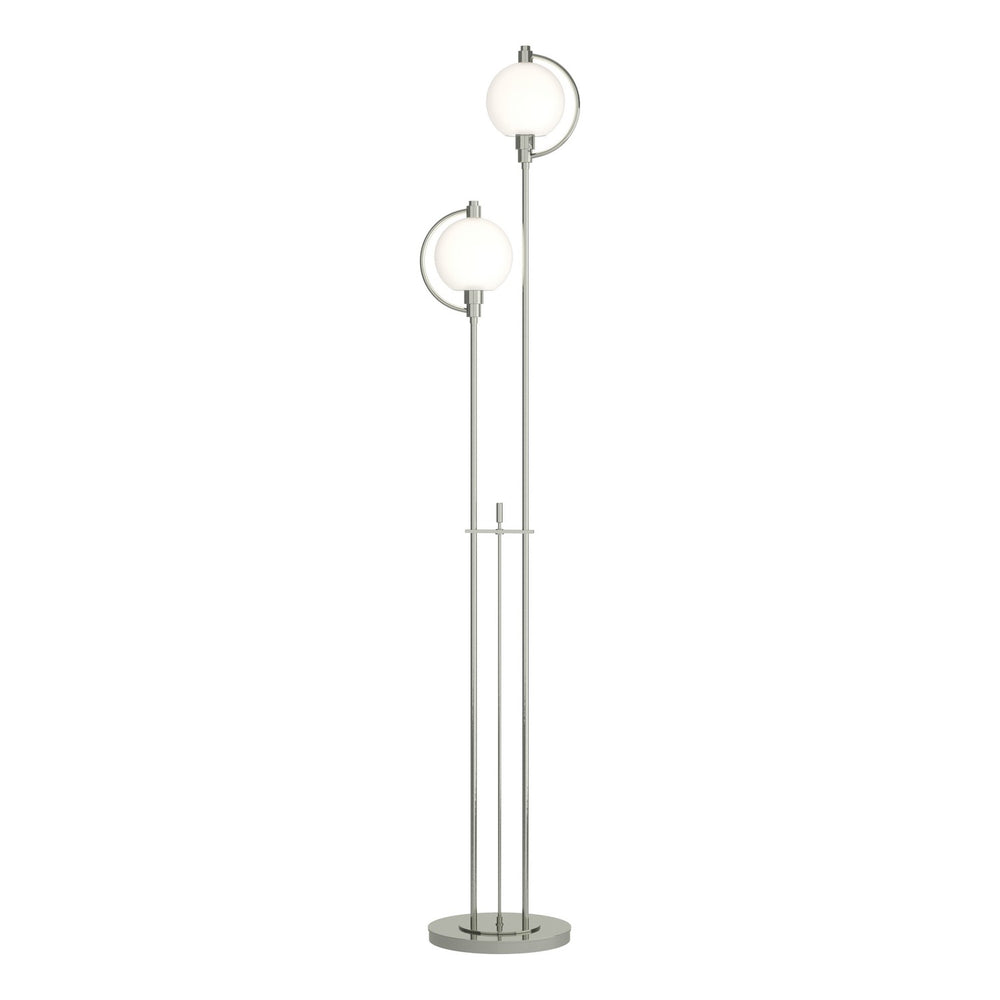 Hubbardton Forge - Two Light Floor Lamp - Pluto - Sterling- Union Lighting Luminaires Decor
