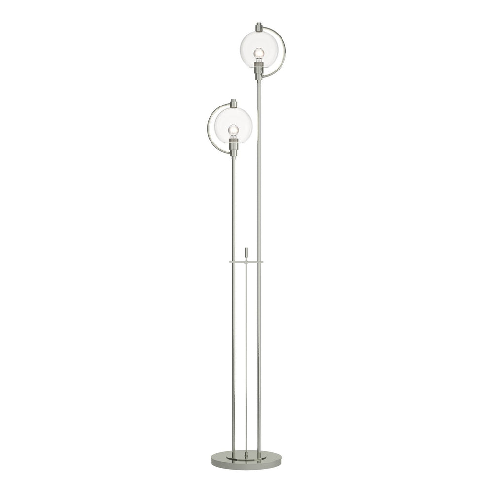 Hubbardton Forge - Two Light Floor Lamp - Pluto - Sterling- Union Lighting Luminaires Decor
