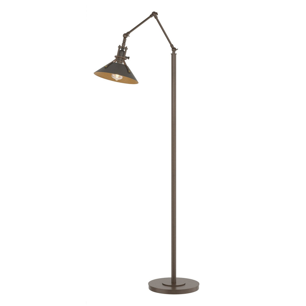Hubbardton Forge - One Light Floor Lamp - Henry - Bronze- Union Lighting Luminaires Decor