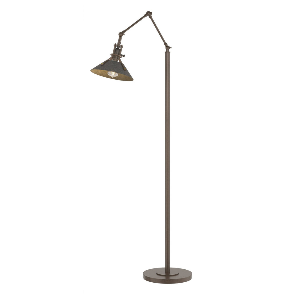 Hubbardton Forge - One Light Floor Lamp - Henry - Bronze- Union Lighting Luminaires Decor