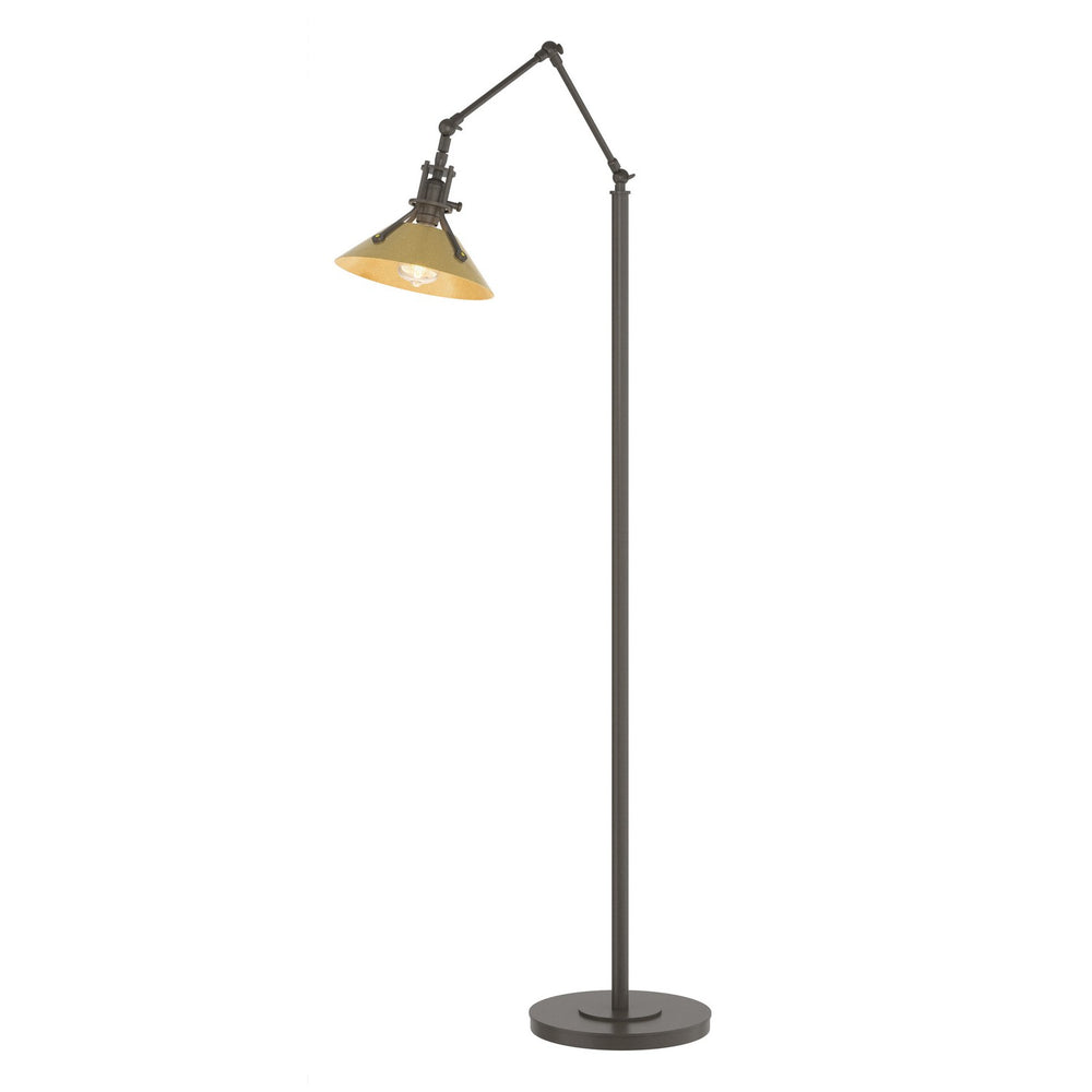 Hubbardton Forge - One Light Floor Lamp - Henry - Dark Smoke- Union Lighting Luminaires Decor
