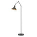 Hubbardton Forge - One Light Floor Lamp - Henry - Black- Union Lighting Luminaires Decor