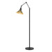 Hubbardton Forge - One Light Floor Lamp - Henry - Black- Union Lighting Luminaires Decor