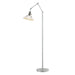 Hubbardton Forge - One Light Floor Lamp - Henry - Vintage Platinum- Union Lighting Luminaires Decor