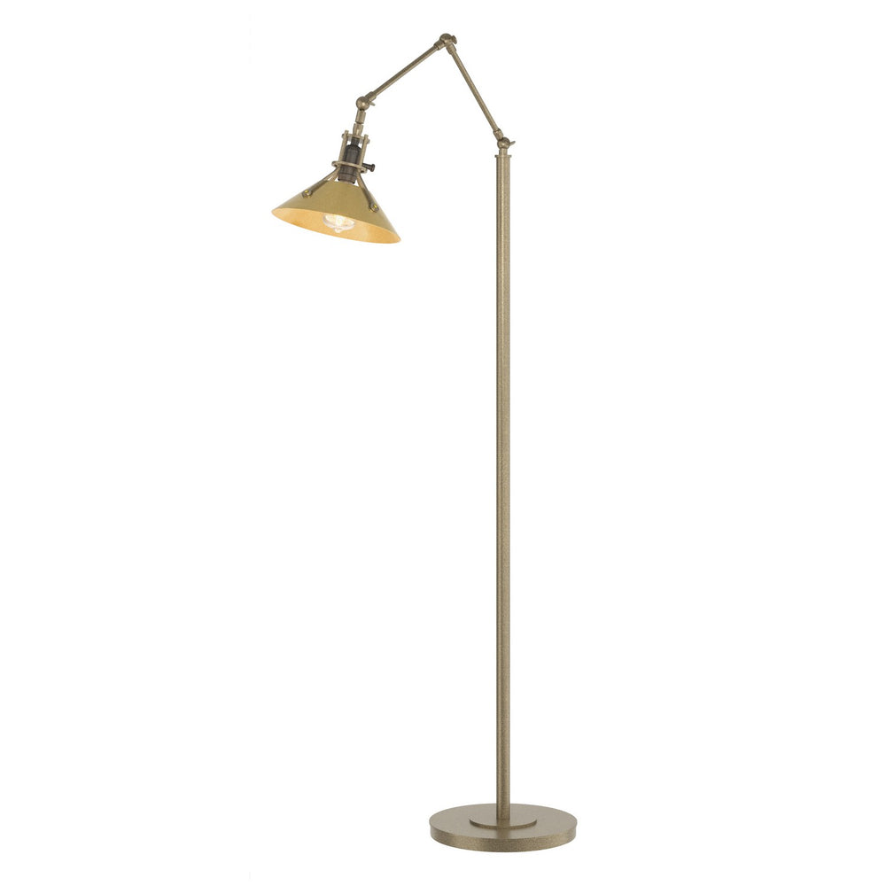 Hubbardton Forge - One Light Floor Lamp - Henry - Soft Gold- Union Lighting Luminaires Decor