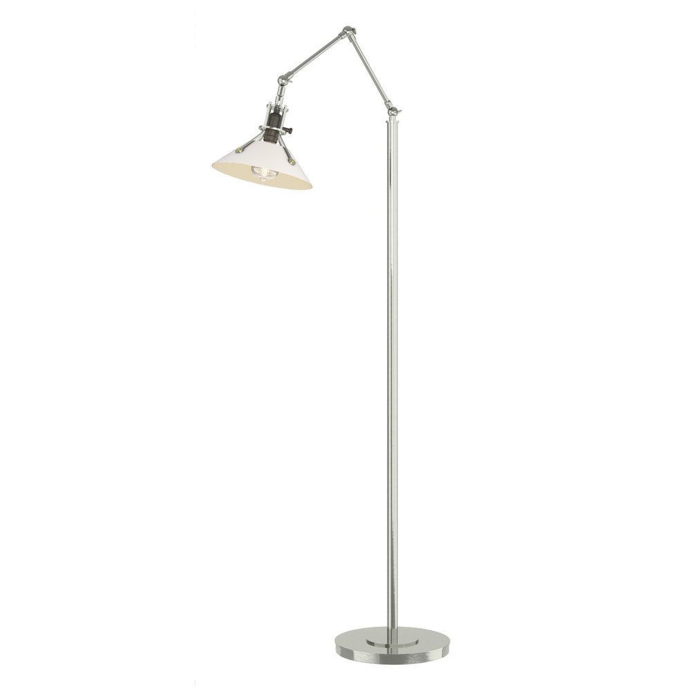 Hubbardton Forge - One Light Floor Lamp - Henry - Sterling- Union Lighting Luminaires Decor