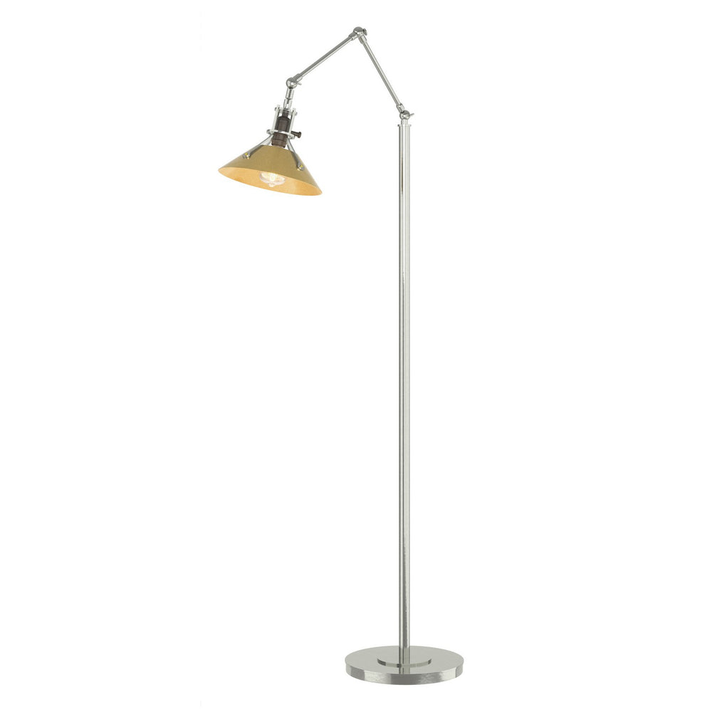 Hubbardton Forge - One Light Floor Lamp - Henry - Sterling- Union Lighting Luminaires Decor