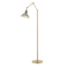 Hubbardton Forge - One Light Floor Lamp - Henry - Modern Brass- Union Lighting Luminaires Decor
