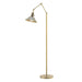 Hubbardton Forge - One Light Floor Lamp - Henry - Modern Brass- Union Lighting Luminaires Decor