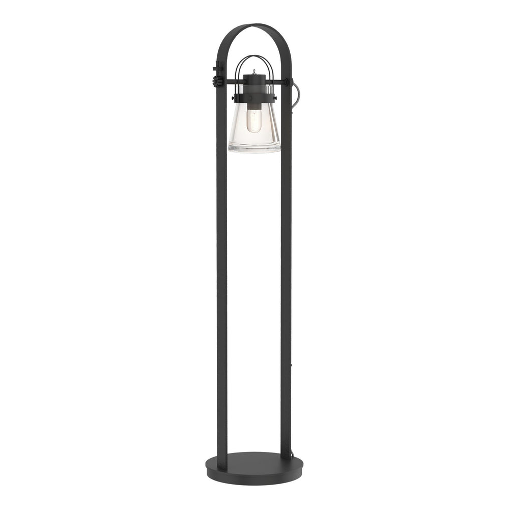 Hubbardton Forge - One Light Floor Lamp - Erlenmeyer - Black- Union Lighting Luminaires Decor