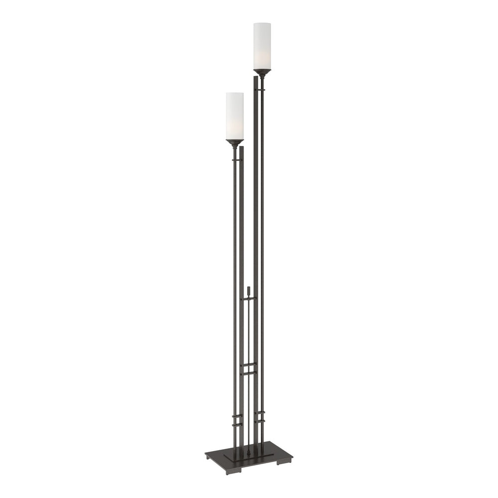 Hubbardton Forge - Two Light Floor Lamp - Metra - Oil Rubbed Bronze- Union Lighting Luminaires Decor