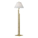 Hubbardton Forge - One Light Floor Lamp - Metra - Modern Brass- Union Lighting Luminaires Decor