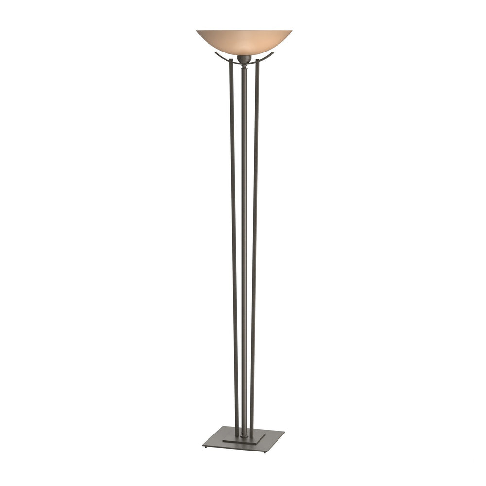 Hubbardton Forge - One Light Torchiere - Taper - Dark Smoke- Union Lighting Luminaires Decor
