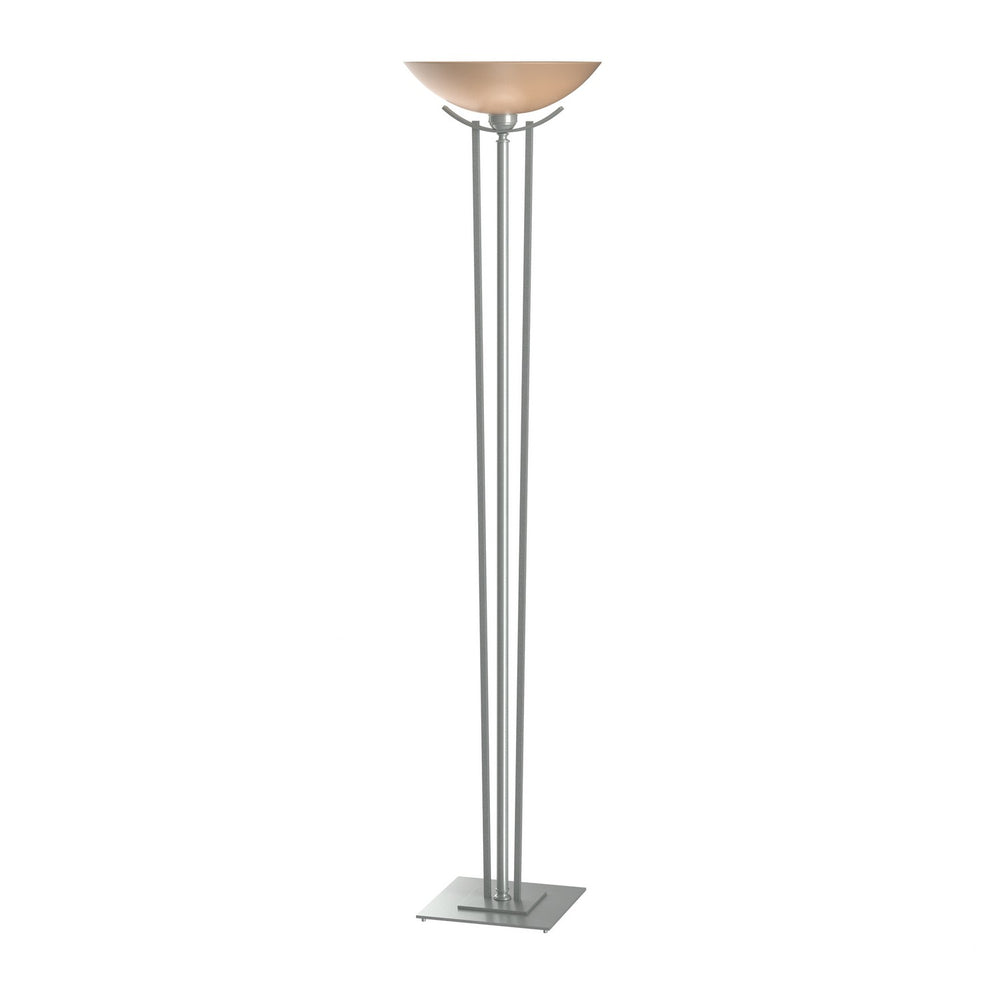 Hubbardton Forge - One Light Torchiere - Taper - Vintage Platinum- Union Lighting Luminaires Decor