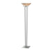 Hubbardton Forge - One Light Torchiere - Taper - Vintage Platinum- Union Lighting Luminaires Decor
