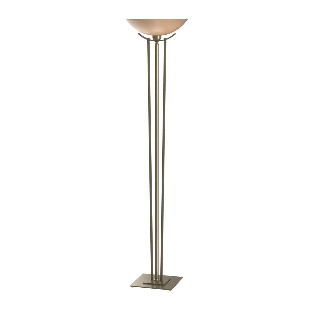 Hubbardton Forge - One Light Torchiere - Taper - Soft Gold- Union Lighting Luminaires Decor