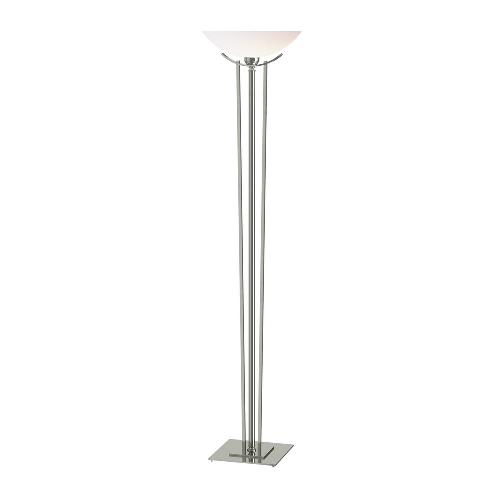 Hubbardton Forge - One Light Torchiere - Taper - Sterling- Union Lighting Luminaires Decor