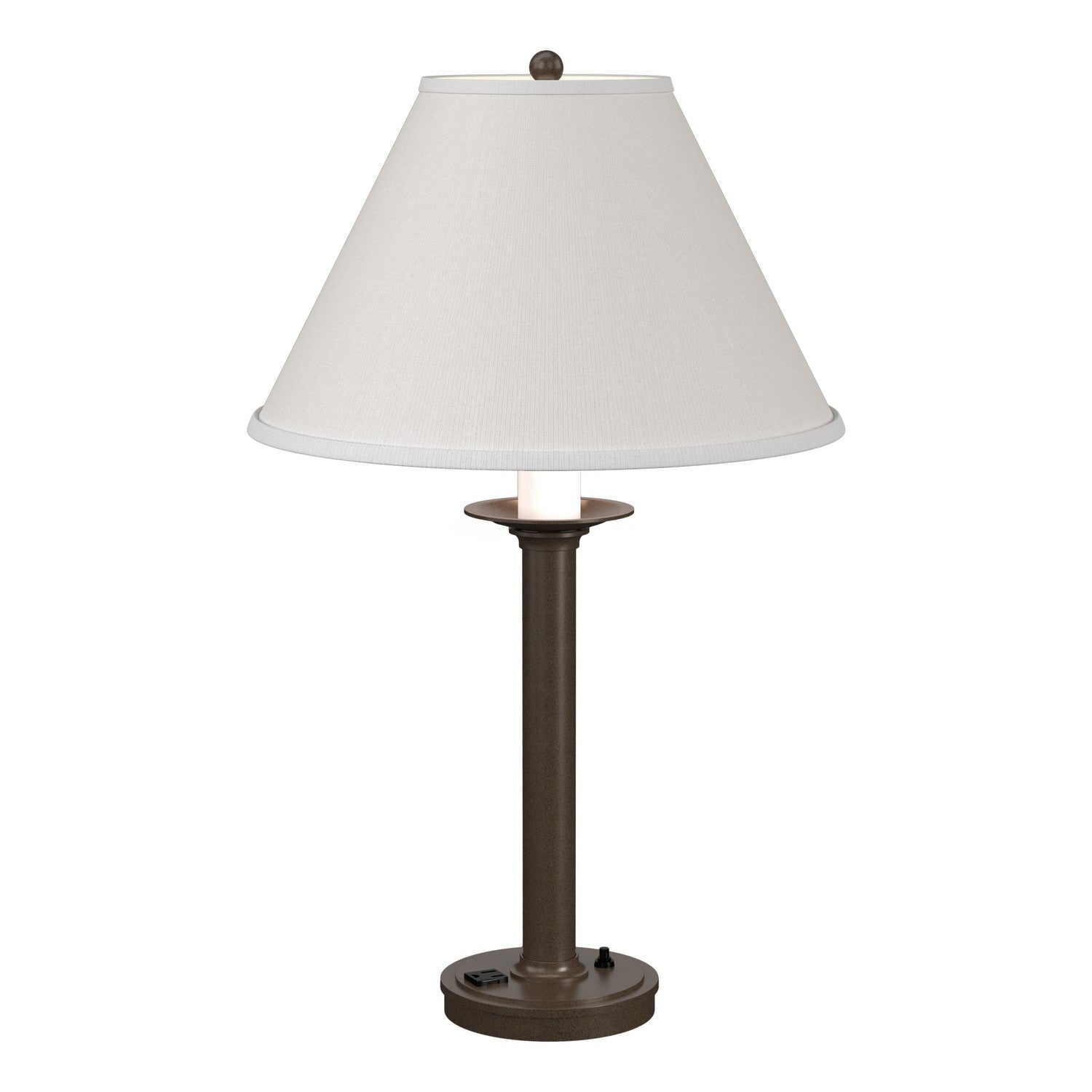 Hubbardton Forge - One Light Table Lamp - Simple Lines - Bronze- Union Lighting Luminaires Decor