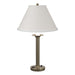 Hubbardton Forge - One Light Table Lamp - Simple Lines - Soft Gold- Union Lighting Luminaires Decor