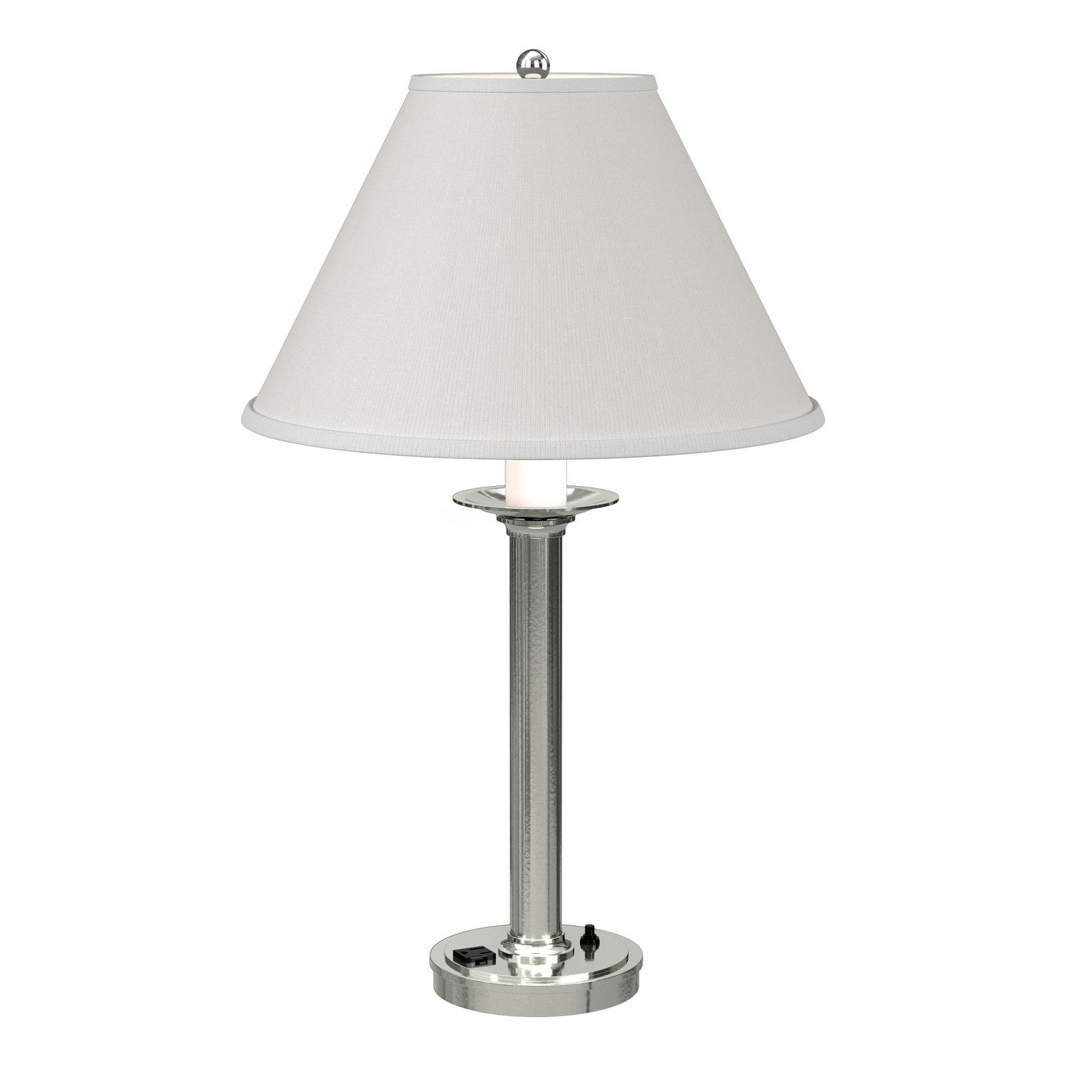 Hubbardton Forge - One Light Table Lamp - Simple Lines - Sterling- Union Lighting Luminaires Decor
