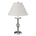 Hubbardton Forge - One Light Table Lamp - Twist Basket - Sterling- Union Lighting Luminaires Decor
