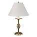 Hubbardton Forge - One Light Table Lamp - Twist Basket - Modern Brass- Union Lighting Luminaires Decor