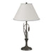 Hubbardton Forge - One Light Table Lamp - Leaf - Dark Smoke- Union Lighting Luminaires Decor