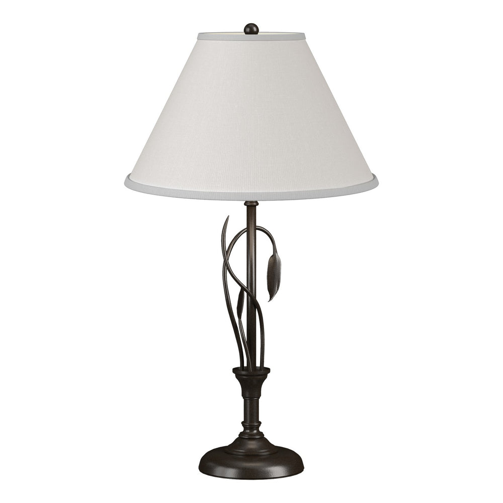 Hubbardton Forge - One Light Table Lamp - Leaf - Oil Rubbed Bronze- Union Lighting Luminaires Decor