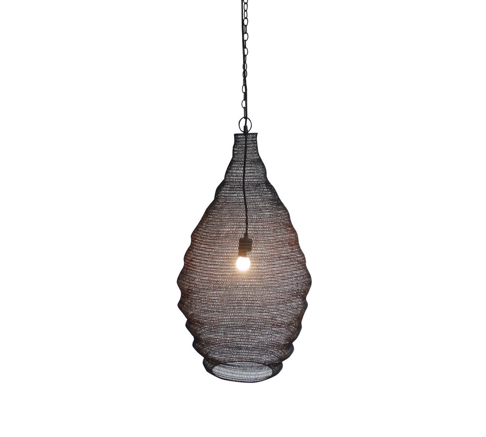 Bethel International Canada - One Light Pendant - Satin Black- Union Lighting Luminaires Decor
