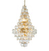Bethel International Canada - 15 Light Chandelier - Brass- Union Lighting Luminaires Decor
