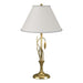 Hubbardton Forge - One Light Table Lamp - Leaf - Modern Brass- Union Lighting Luminaires Decor
